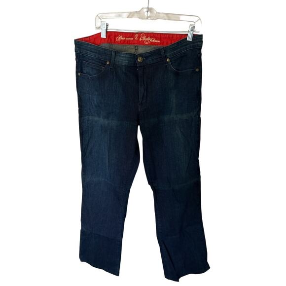 CJ by Cookie Johnson “Grace Bootcut”Jeans Denim Size 32 X 32 Size 14 - Picture 1 of 4